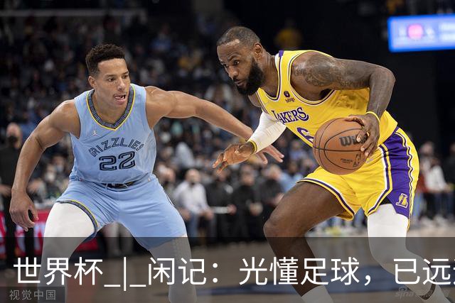 世界杯 | 闲记：光懂足球，已远远不够